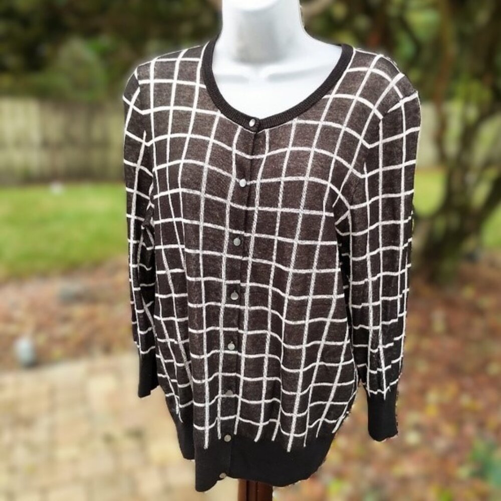 Ann Taylor Light Cardigan L